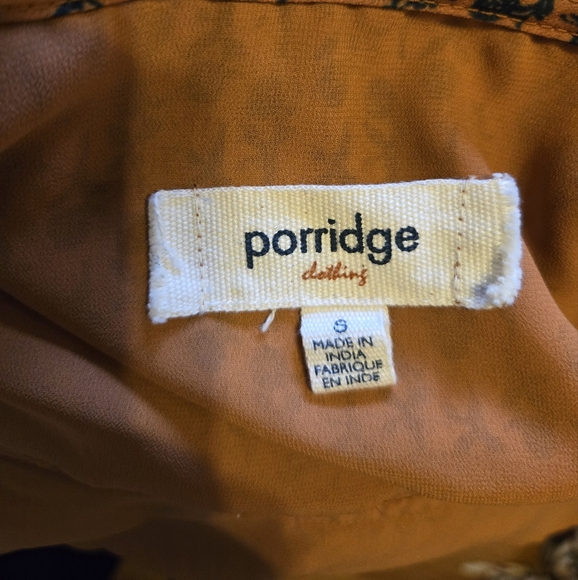 Anthropologie Porridge Puff Sleeve Wrap Top - Picture 5 of 6